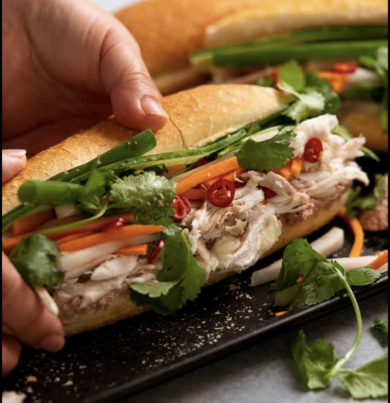 Grilled Chicken Banh Mi